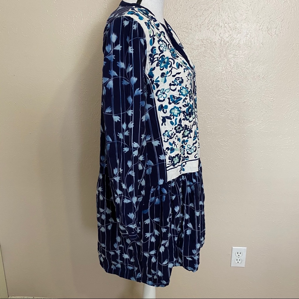 Anthropologie Tiny Semele Embroidered Floral Dress - Picture 3 of 11